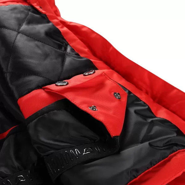  Ladies 'Skijacke ALPINE PRO OLADA LJCB603 OLYMPISCHES ROT 