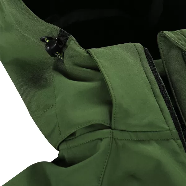 Frauen -Softshelljacke für Frauen ALPINE PRO HOORA LJCD590 GRÜN 
