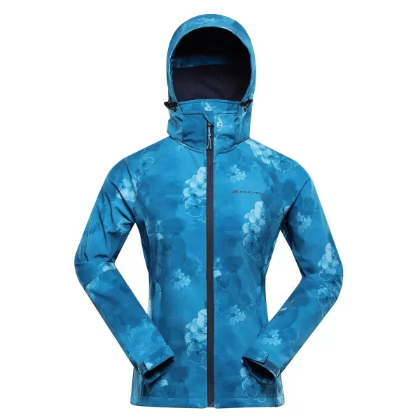  Frauen -Softshelljacke für Frauen ALPINE PRO HOORA LJCC590 BLAU 
