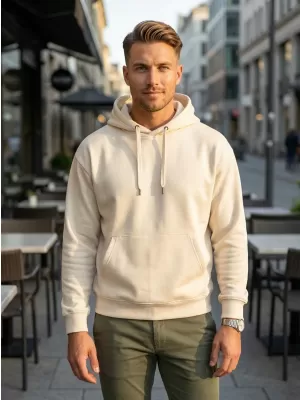Herren -Sweatshirt ALTISPORT NoPrint NP/ALM024 MANDEL