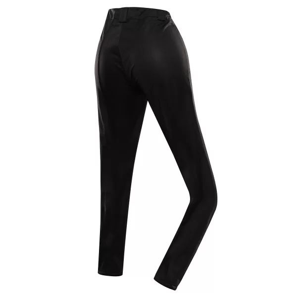  Frauen Ski -Softshellhosen ALPINE PRO UFEDA LPAD674 SCHWARZ 
