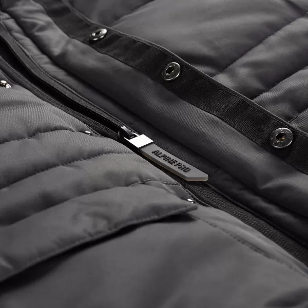  Jacke ALPINE PRO WERDO KJCD335 DUNKELGRAU 