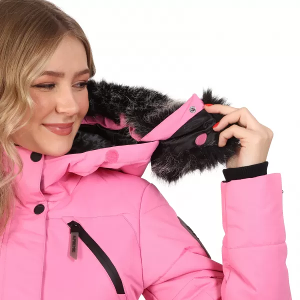  Damenjacke ALPINE PRO WERDA LJCD644 ROSA 
