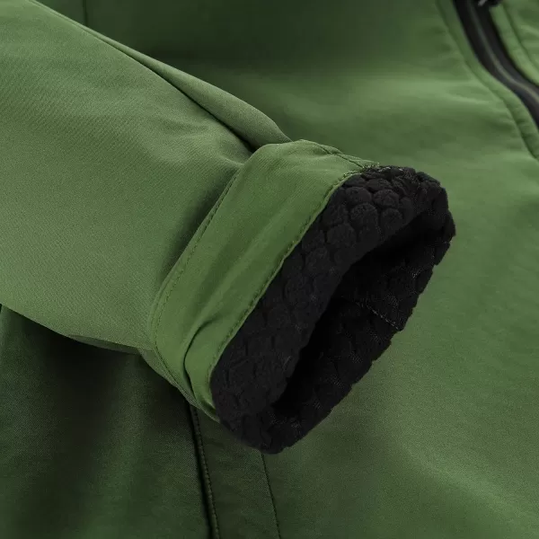  Frauen -Softshelljacke für Frauen ALPINE PRO HOORA LJCD590 GRÜN 