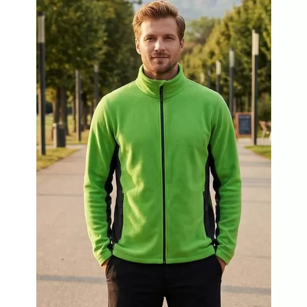  Herren Fleece Sweatshirt ALTISPORT NoPrint NP/ALM725 APFELGRÜN 