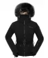 Frauen Ski -Softshelljacke für Frauen ALPINE PRO DOWELA LJCB612 SCHWARZ