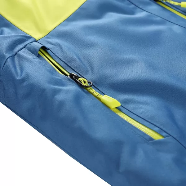  Skijacke ALPINE PRO REAMO KJCB305 HELLGRÜN 