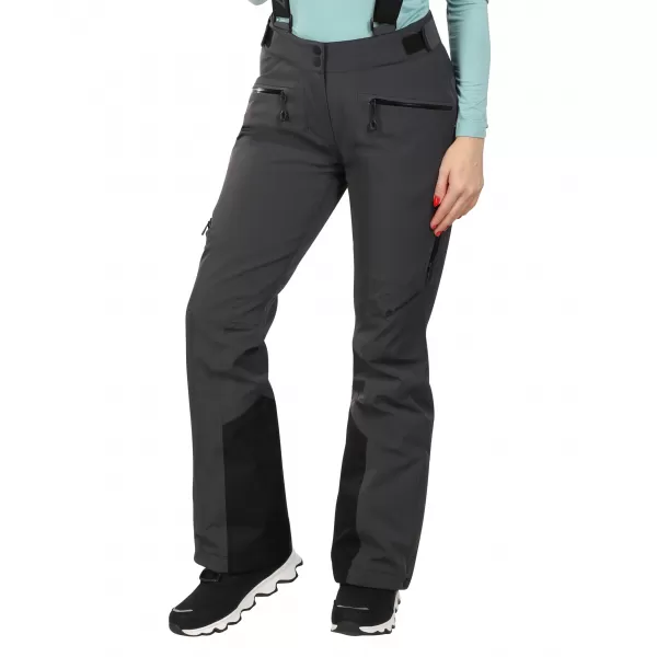  Damenhosen ALPINE PRO WERADA LPAD721 DUNKELGRAU 