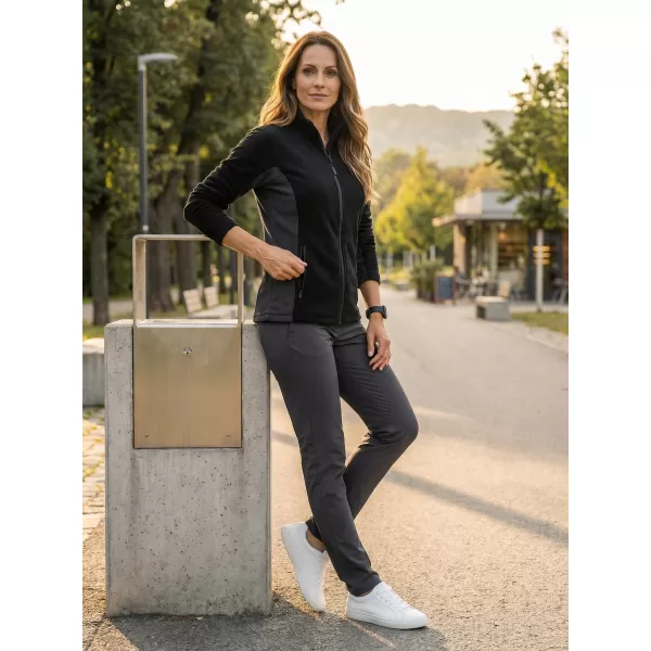  Frauen Fleece Sweatshirt ALTISPORT NoPrint NP/ALW825 SCHWARZ 