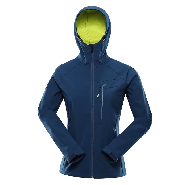  Frauen -Softshelljacke für Frauen ALPINE PRO ESPRITA LJCB589 BLAU 