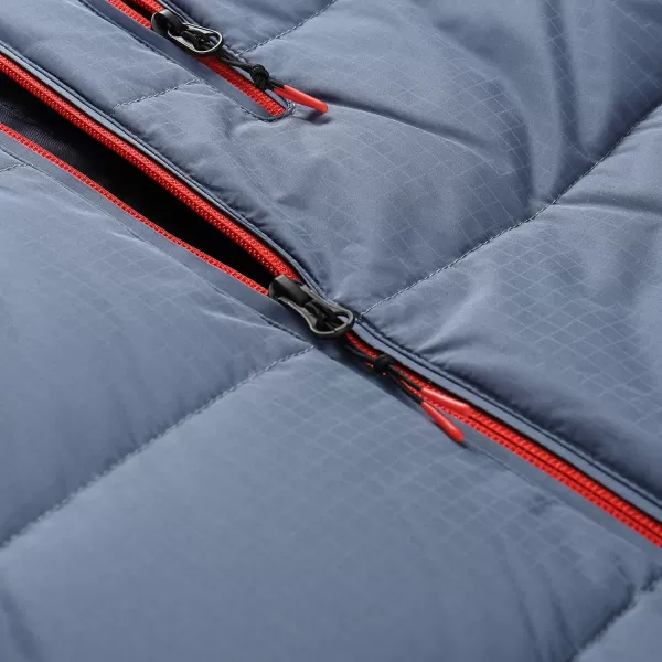  Herrenfeder Skijacke ALPINE PRO FERER MJCD697 BLAU 