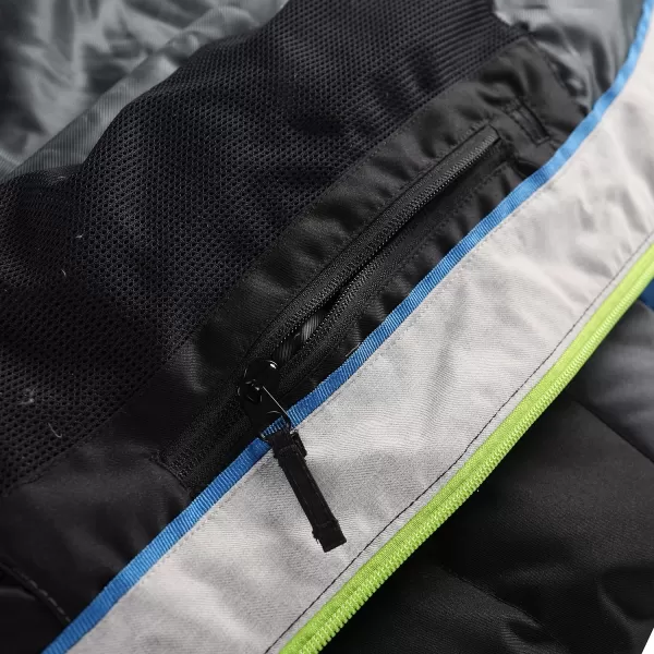  Herrenfeder Skijacke ALPINE PRO FEEDR MJCB638 SCHWARZ 