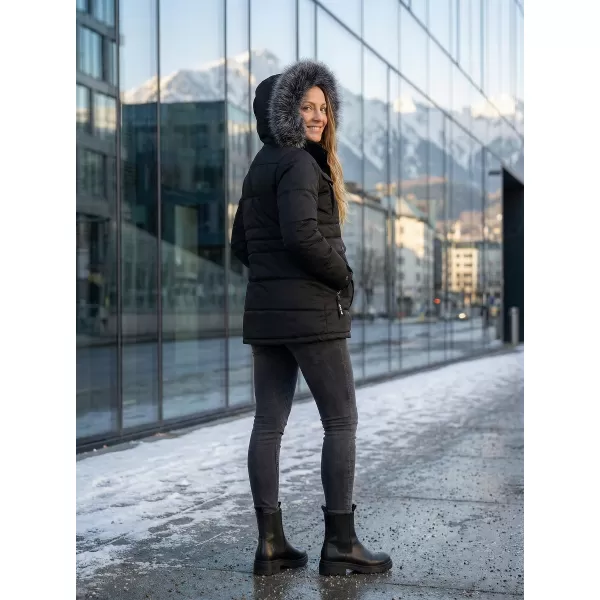  Damenjacke ALPINE PRO EGYPA LJCB592 SCHWARZ 