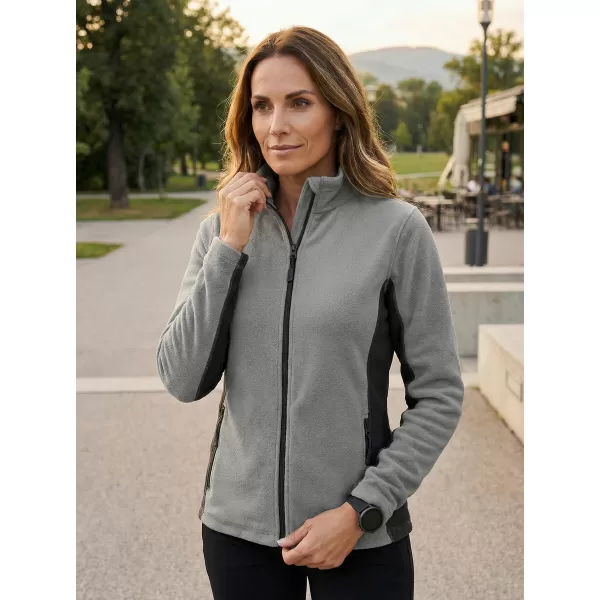  Frauen Fleece Sweatshirt ALTISPORT NoPrint NP/ALW825 HELLGRAU 