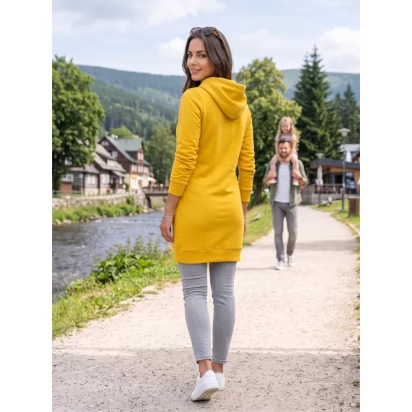  Ladies 'verlängertes Sweatshirt ALTISPORT NoPrint NP/ALW914 BERNSTEIN 