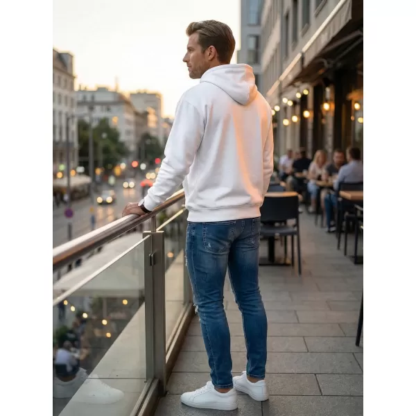  Herren -Sweatshirt ALTISPORT NoPrint NP/ALM024 WEIß 