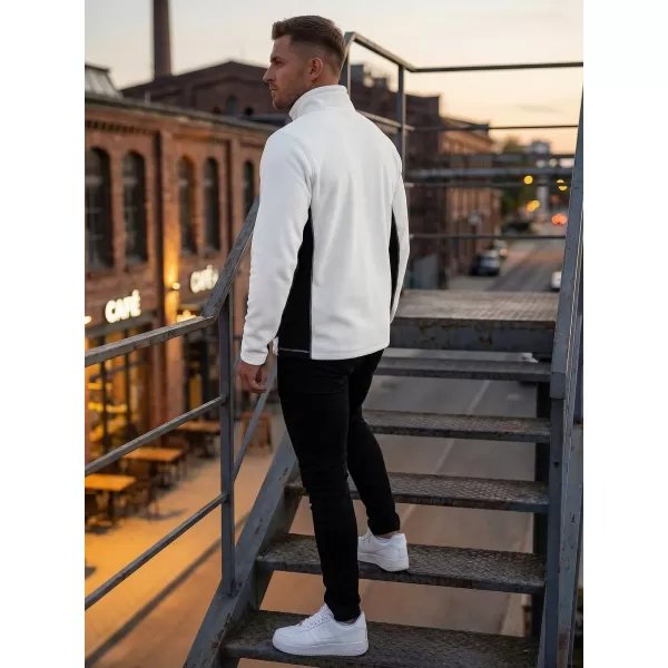  Herren Fleece Sweatshirt ALTISPORT NoPrint NP/ALM725 WEIß 