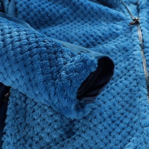  Warmes Sweatshirt ALPINE PRO LOMM MSWD388 BLUE MYKONOS 