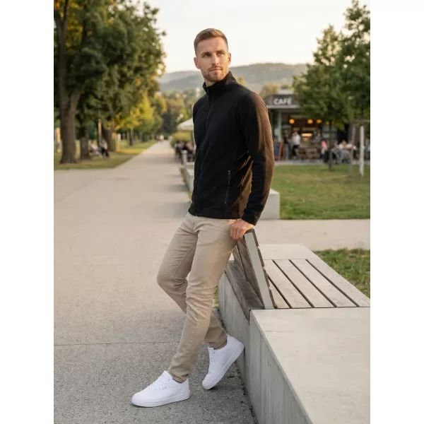  Herren Fleece Sweatshirt ALTISPORT NoPrint NP/ALM725 SCHWARZ 