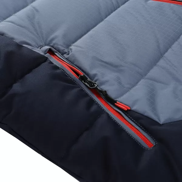  Herrenfeder Skijacke ALPINE PRO FERER MJCD697 BLAU 