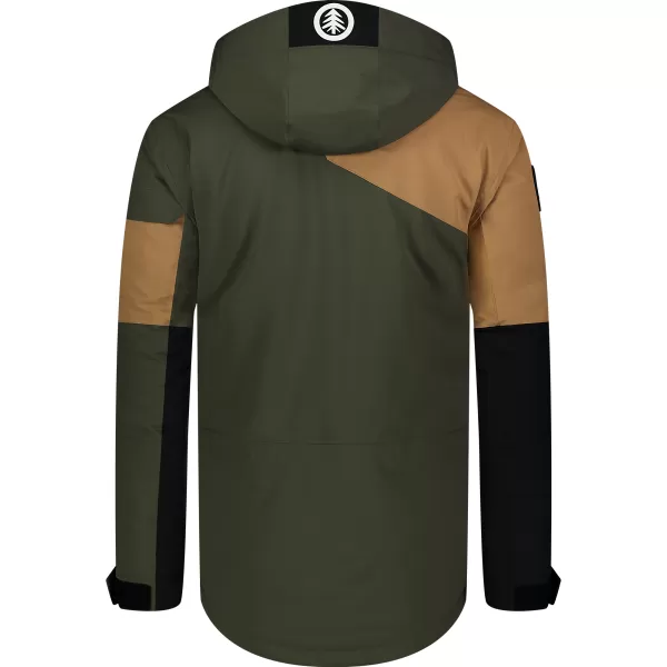  Herren-Winterjacke NORDBLANC SNOWPACK NBWJM8124 ARMEEGRÜN 