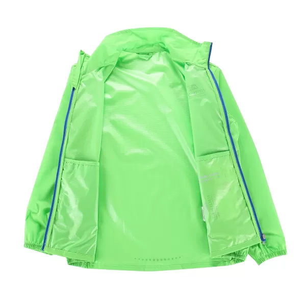  Baby Ultra -Light -Jacke ALPINE PRO SPINO KJCC319 GRÜN 