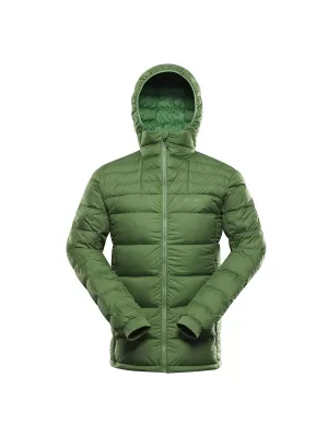 Herren Winterfederjacke ALPINE PRO ROGIT MJCD621 GRÜN