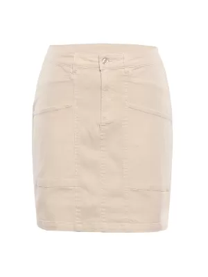 Damenrock ALPINE PRO GAILA LSKC482 BEIGE
