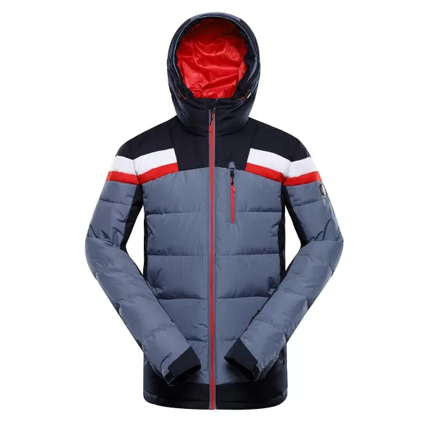  Herrenfeder Skijacke ALPINE PRO FERER MJCD697 BLAU 