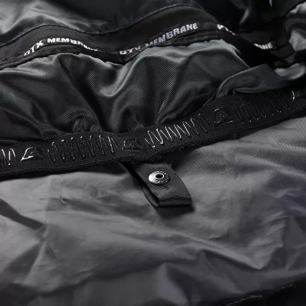  Herrenfeder Skijacke ALPINE PRO FEEDR MJCB638 SCHWARZ 