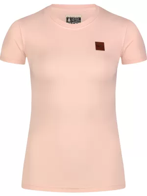 Damen-T-Shirt aus Baumwolle NORDBLANC AGNES NBFLT8147 HELLROSA