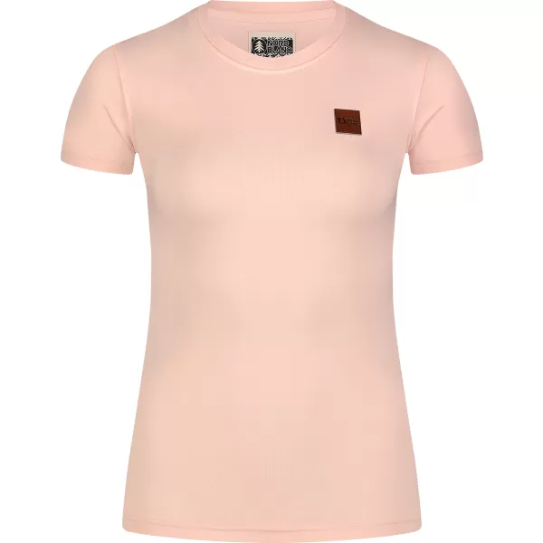  Damen-T-Shirt aus Baumwolle NORDBLANC AGNES NBFLT8147 HELLROSA 