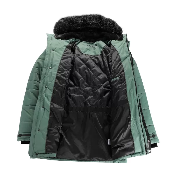  Jacke ALPINE PRO WERD MJCD681 GRÜN 