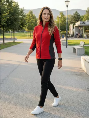 Frauen Fleece Sweatshirt ALTISPORT NoPrint NP/ALW825 ROT