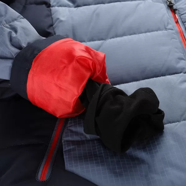  Herrenfeder Skijacke ALPINE PRO FERER MJCD697 BLAU 