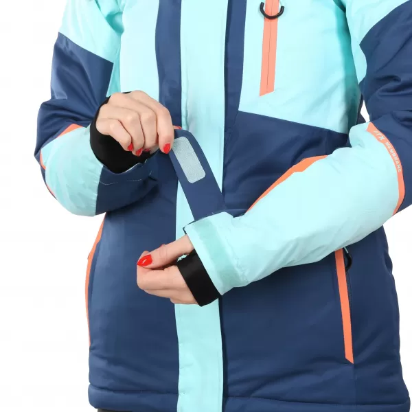  Ladies 'Skijacke ALPINE PRO DEARA LJCD654 BLAU 