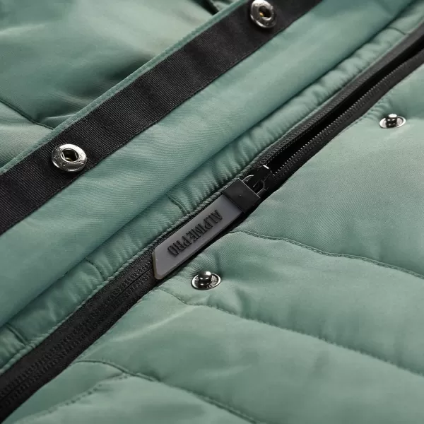  Damenjacke ALPINE PRO WERDA LJCD644 GRÜN 