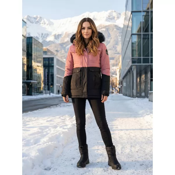  Damenjacke ALPINE PRO EGYPA LJCB592 ROSA 