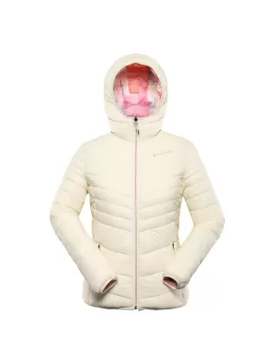 Doppelseitige Hi-Thherm-Jacke von Frauen ALPINE PRO EROMA LJCD595 CREMIG