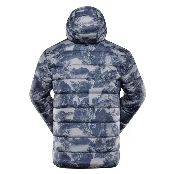  Doppelseitige Hi-Thherm-Jacke von Männern ALPINE PRO EROM MJCD628 BLUE INDIGO 