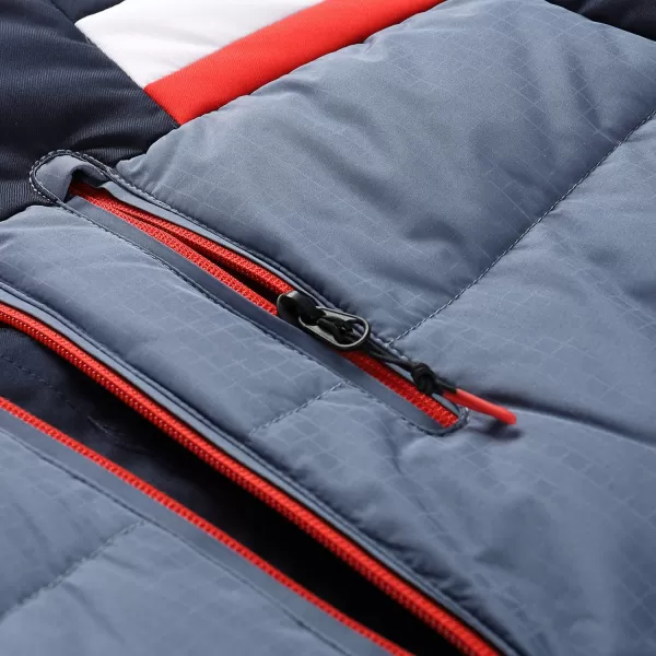  Herrenfeder Skijacke ALPINE PRO FERER MJCD697 BLAU 