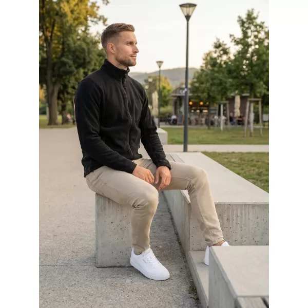  Herren Fleece Sweatshirt ALTISPORT NoPrint NP/ALM725 SCHWARZ 