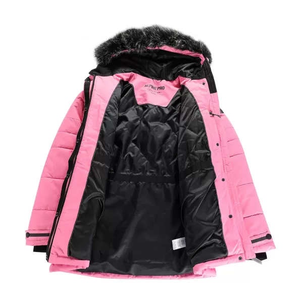  Damenjacke ALPINE PRO WERDA LJCD644 ROSA 