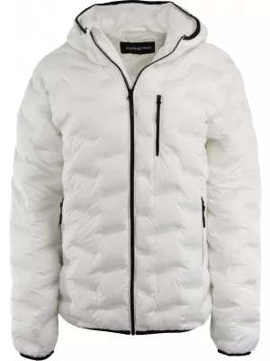 Jacke ALPINE PRO MARED MJCD712 WEIß