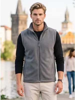 Unisex Vest Fleece ALTISPORT NoPrint NP/ALU815 STAHL