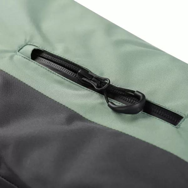  Herren -Skijacke ALPINE PRO OMEQ MJCB644 GRÜN 