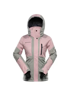 Ladies 'Skijacke ALPINE PRO DEARA LJCD654 GRAU