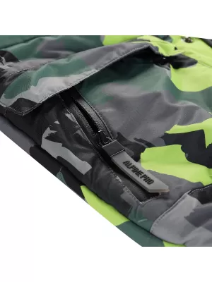 Jacke ALPINE PRO WERDO KJCD335 GRÜN