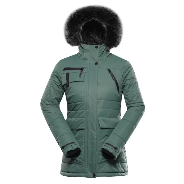  Damenjacke ALPINE PRO WERDA LJCD644 GRÜN 
