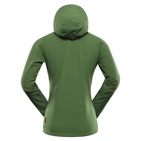  Frauen -Softshelljacke für Frauen ALPINE PRO HOORA LJCD590 GRÜN 